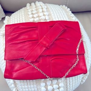 Furla Red Leather Bag